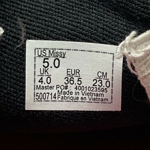 Vans Athletic Shoes Multicolor Low Top Checkered Sneakers 5 - Picture 7 of 9